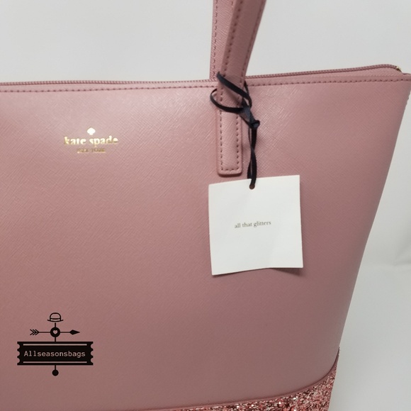 Kate spade LARGE penny greta tote dusty peony bag - Picture 3 of 5